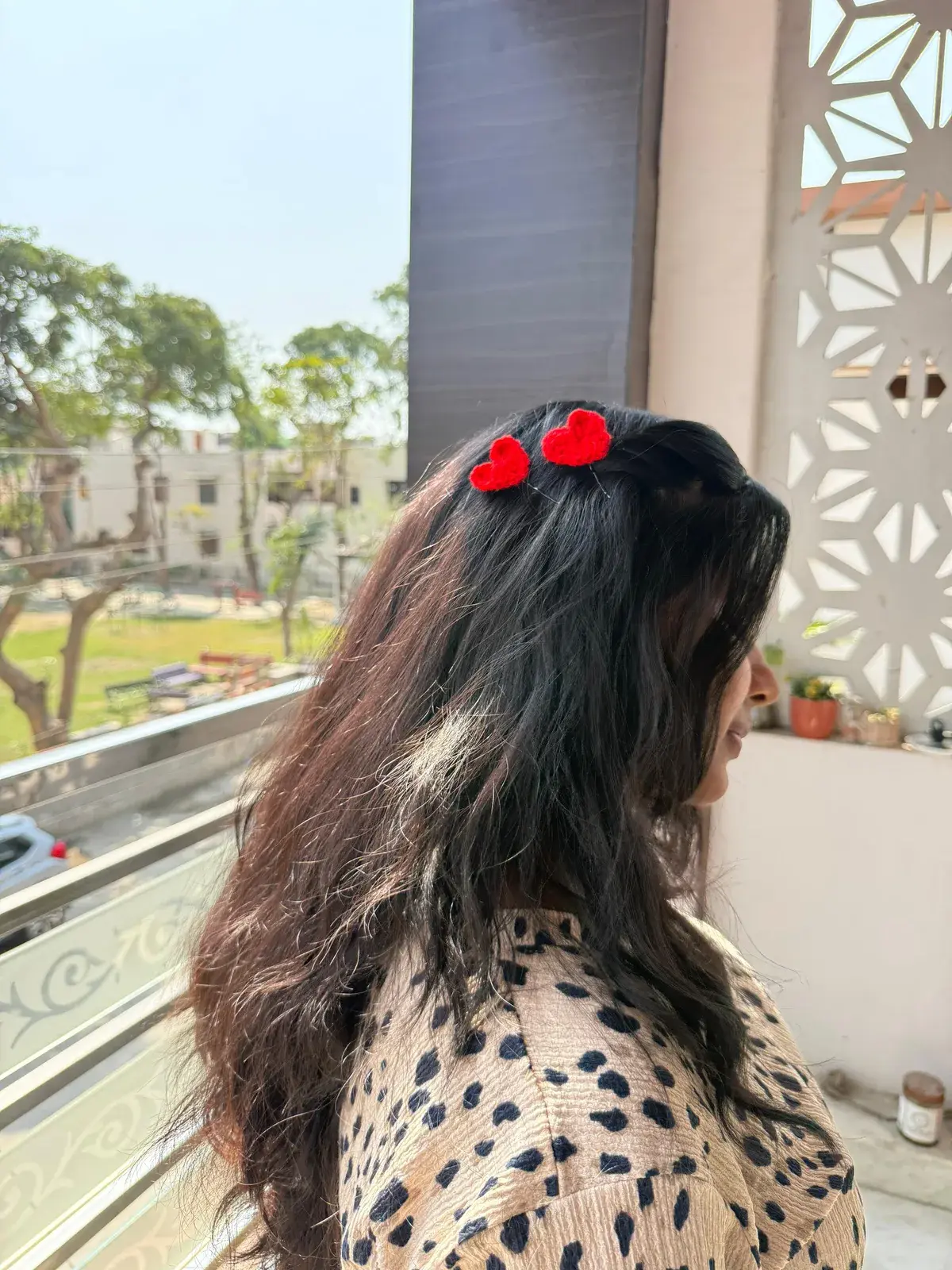 Heart Hair Clips